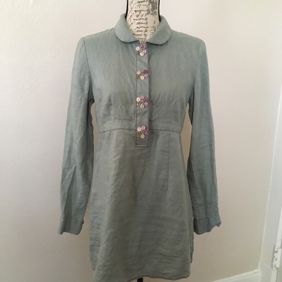 Linen tunic, Boden USA. Perfect for EASTER - Picture 3 of 7